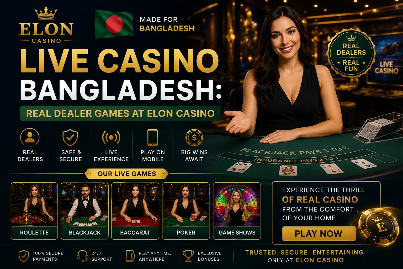 Live Casino Bangladesh Elon